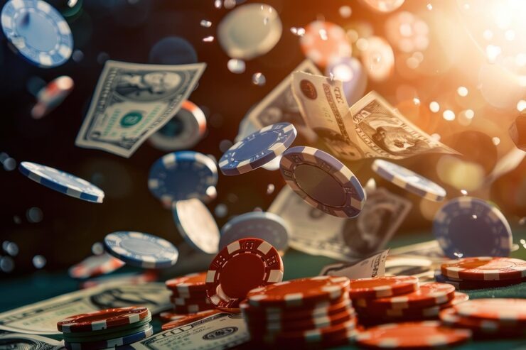 aromatoto mobile app screens showing sportsbook interface, DANA payment option, and live casino table